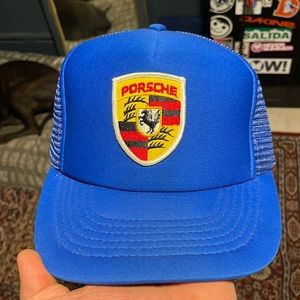 80’s-90’s Porsche trucker style hat